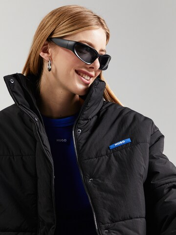 HUGO Between-season jacket 'Faren-1_B' in Black