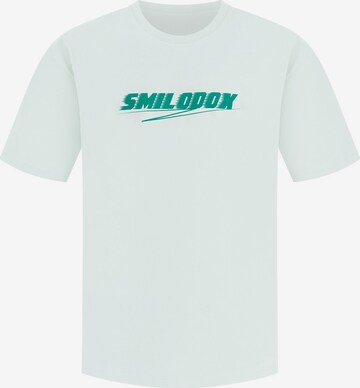 Smilodox Shirt 'Blake' in Wit: voorkant