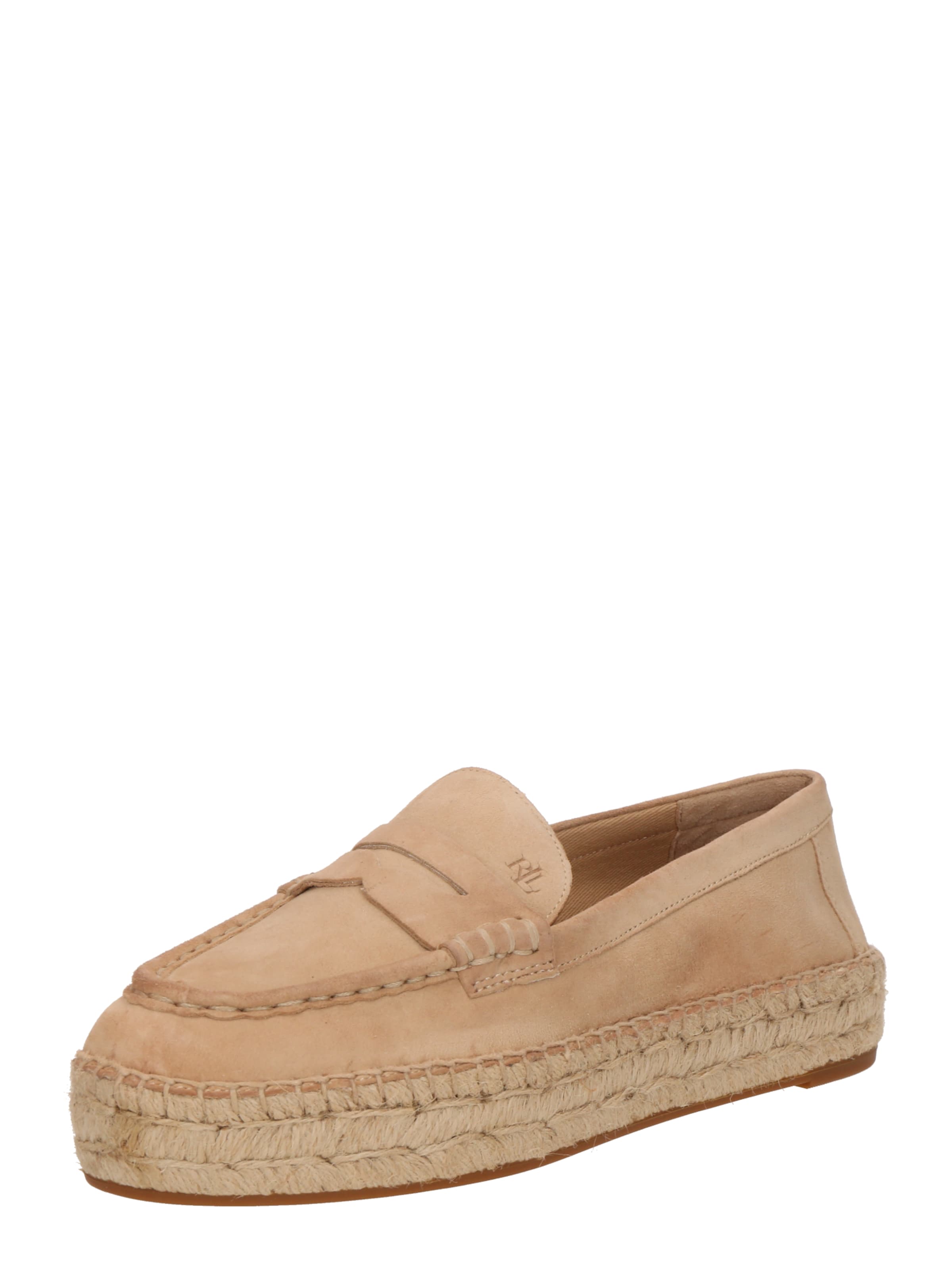 Lauren Ralph Lauren - Alpargatas 'LUIZE' en beige: frente