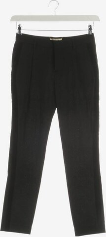 Saint Laurent Pants in XXS in Black: front