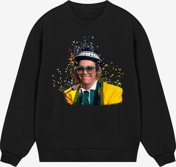 F4NT4STIC Sweatshirt in Black: front