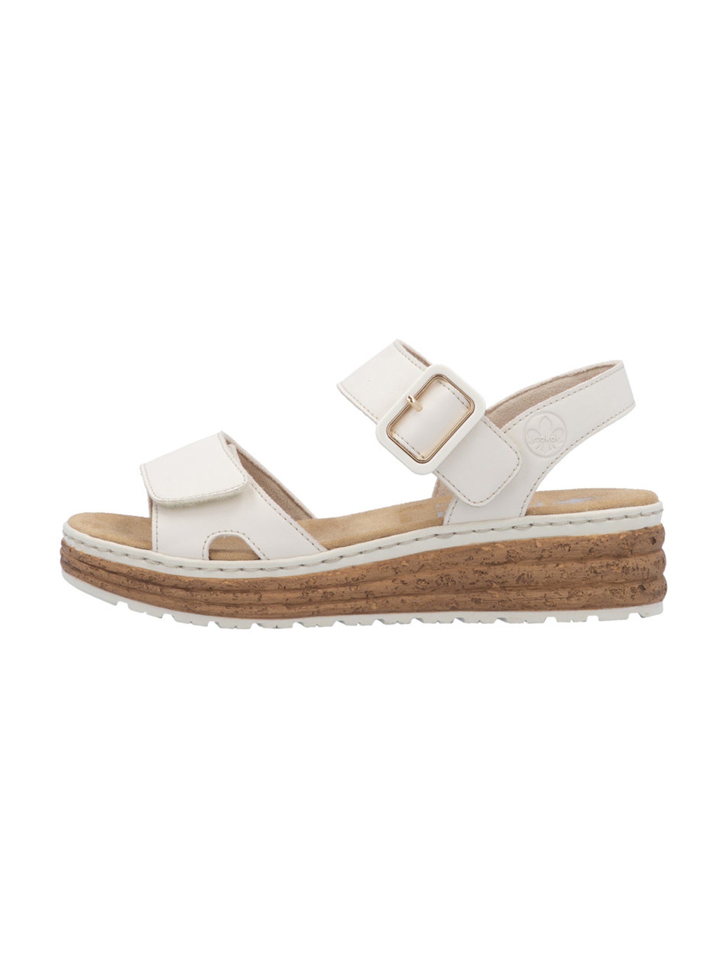 Rieker - Sandálias com tiras em bege