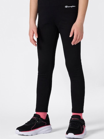 Champion Authentic Athletic Apparel Skinny Leggings in Black: front