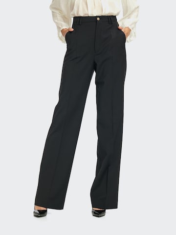 Flared Pantaloni per costume tradizionale 'Martha 7305' di W. Wegener in nero: frontale