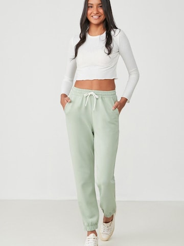 C&City Tapered Broek in Groen
