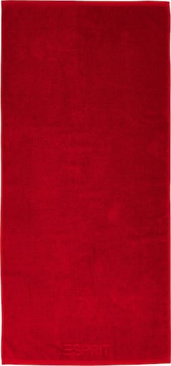ESPRIT Handtuch in rubinrot, Produktansicht