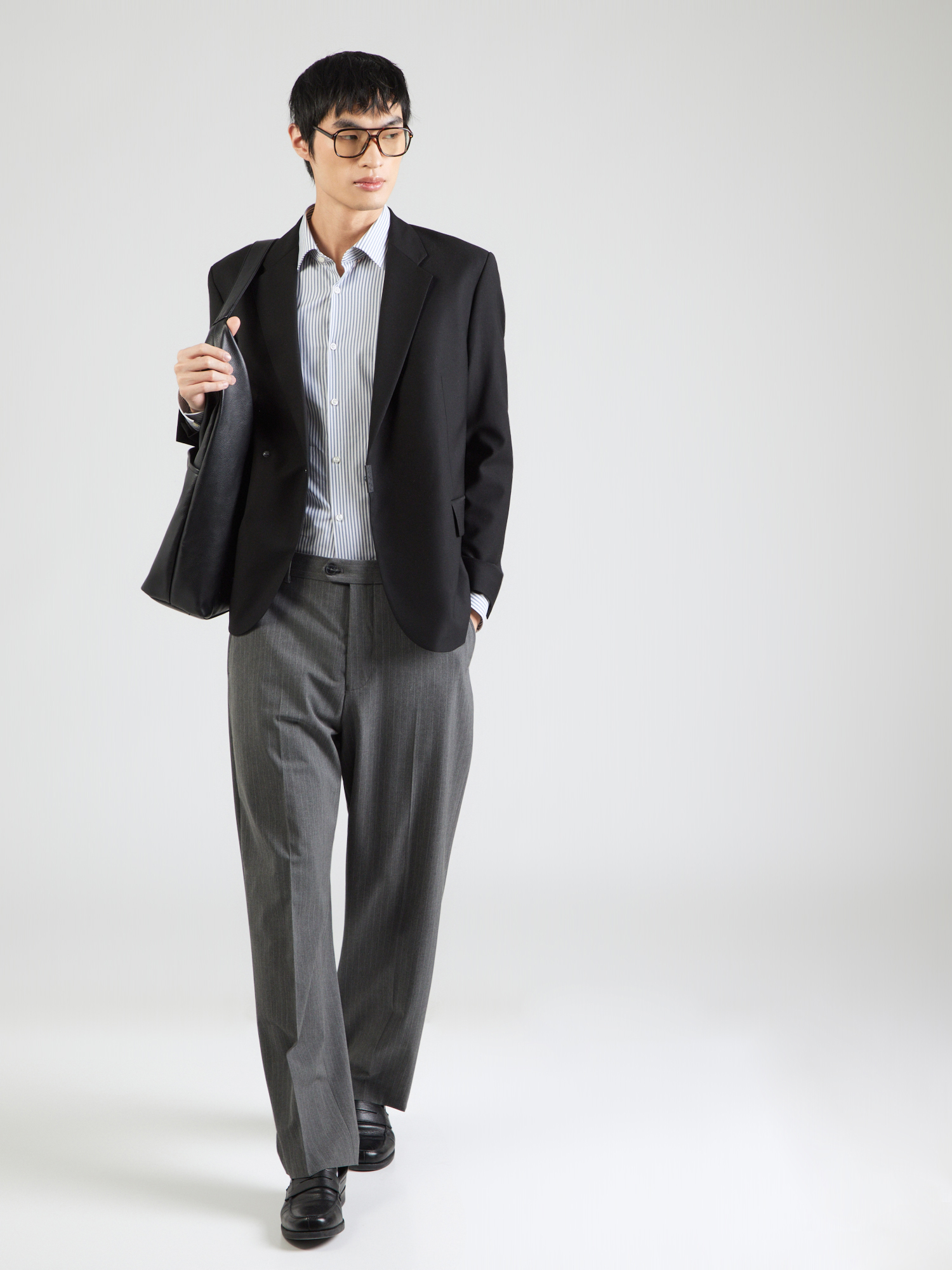 HUGO Средняя посадка Рубашка 'Kenno' в Синий