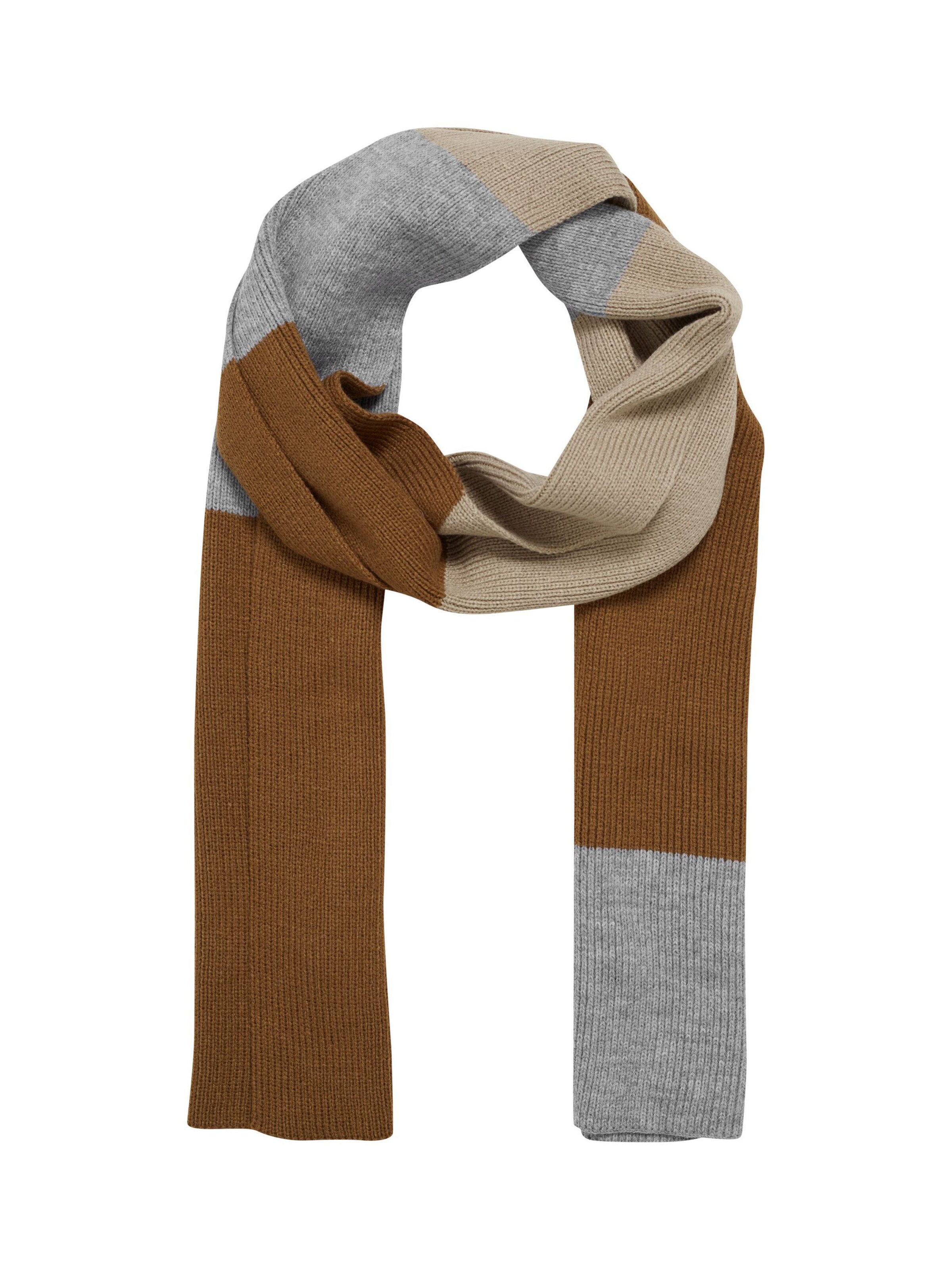 BLEND Sjaal 'Arnest' in Bruin: voorkant