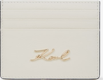 Karl Lagerfeld Футляр в Белый: спереди