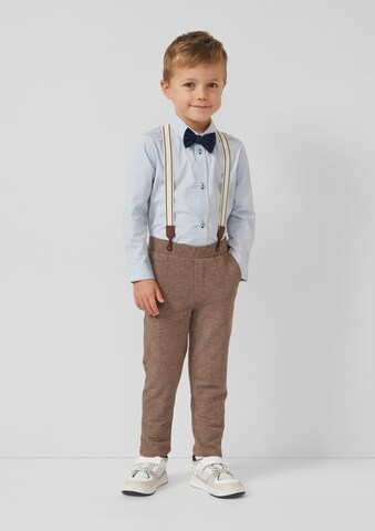 Regular Pantalon s.Oliver en marron : devant