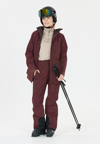 Whistler Regular Skihose 'Waitoro' in Rot
