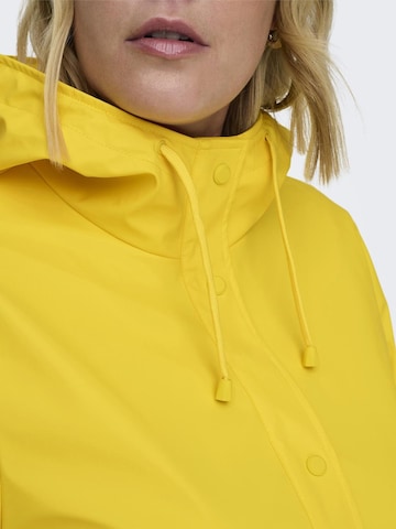 ONLY Carmakoma Performance Jacket 'ELLEN' in Yellow