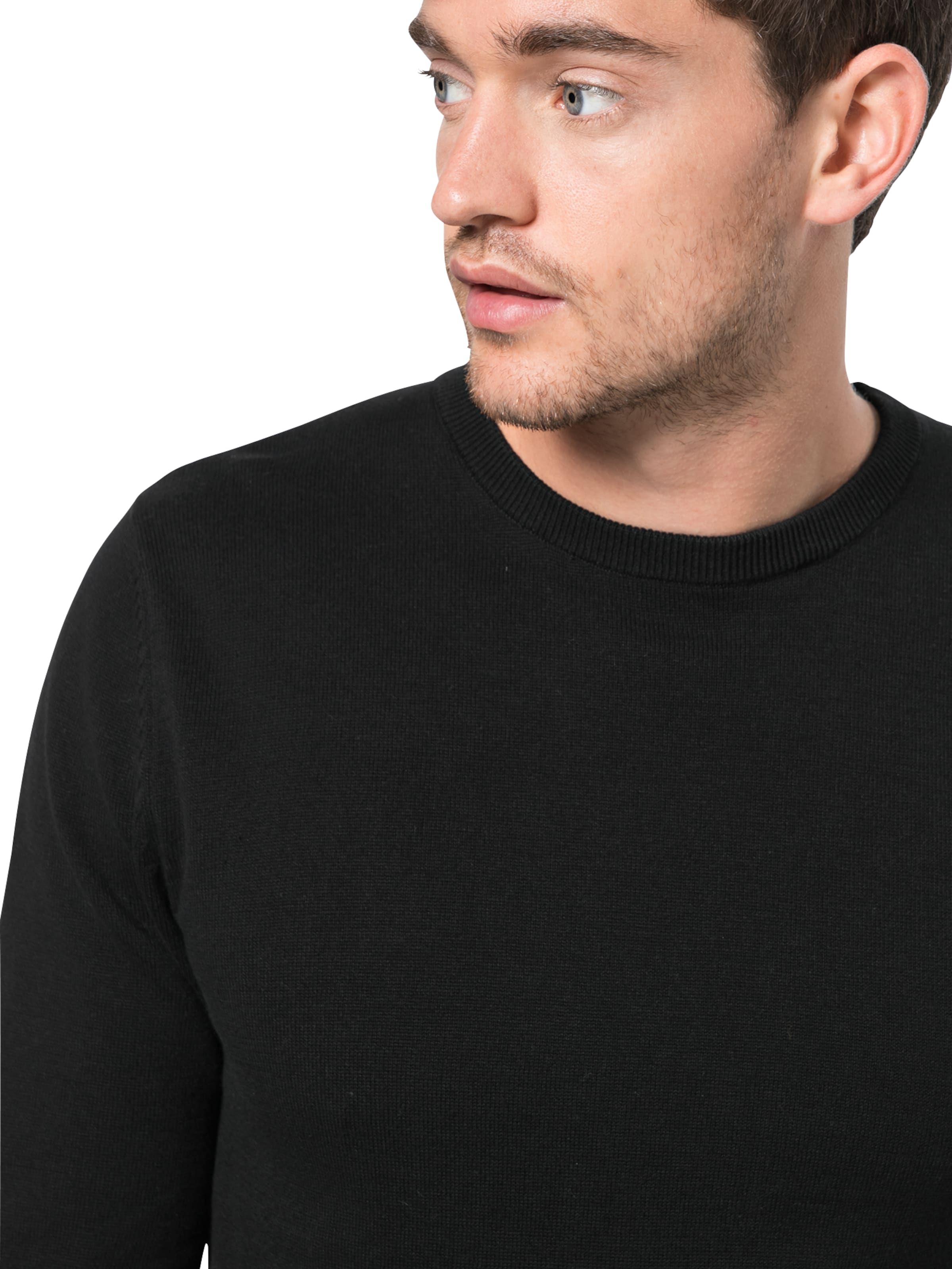 JACK & JONES Πουλόβερ σε μαύρο