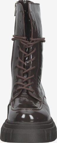 INUOVO Lace-Up Ankle Boots in Brown