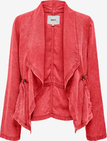 Veste mi-saison 'KENYA' ONLY en rose : devant