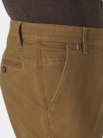 REDPOINT Regular Chinohose in Braun