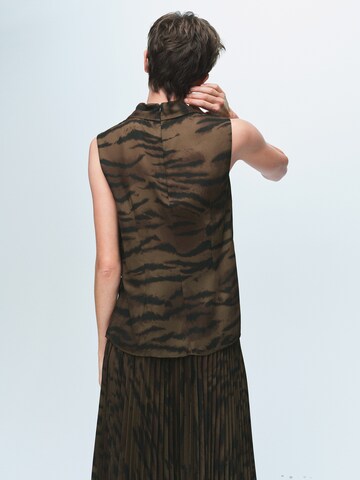 MANGO Pusero 'GRETA' värissä ruskea