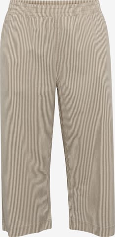 smėlio KAFFE CURVE Laisvas Kelnės 'KCNana': priekis