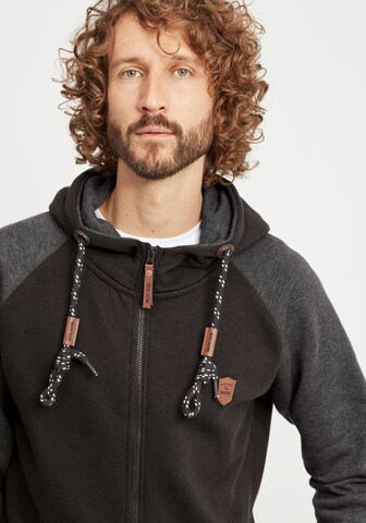 INDICODE JEANS - Casaco em moletão 'Terence' em cinzento