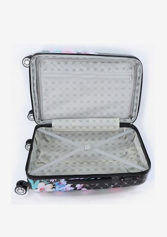 ELLE Suitcase 'Flower' in Mixed colors