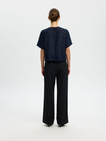 SELECTED Bluse in Blau