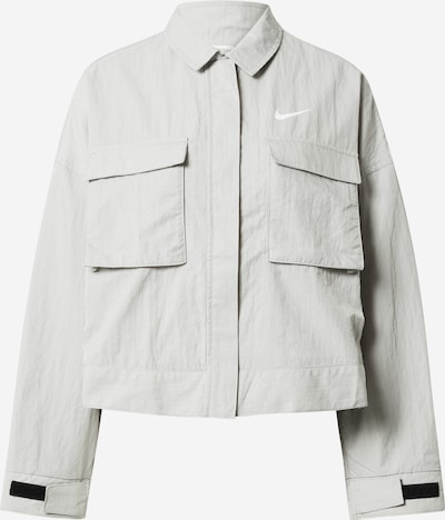 Nike Sportswear Övergångsjacka 'FIELD' i grå / vit, Produktvy