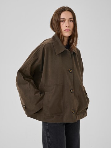 My Essential Wardrobe Between-season jacket 'LyonMW' in Brown