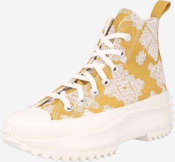 CONVERSE High-Top Sneakers in Yellow: front