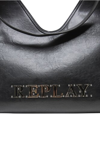 Cabas REPLAY en noir : devant
