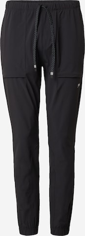 Pantaloni sport 'The One' de la Fabletics pe negru: față