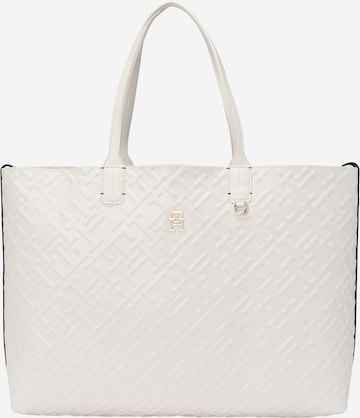 TOMMY HILFIGER Shopper in Wit: voorkant