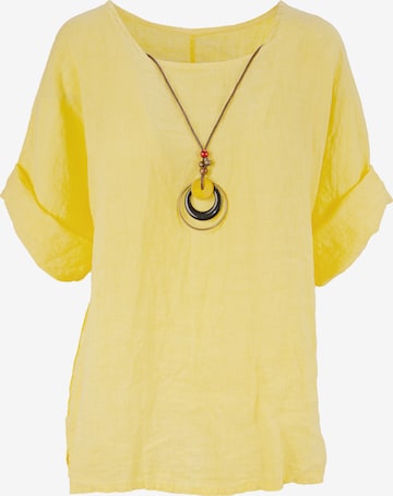 Chemisier 'Lina' Seasons of April en jaune : devant
