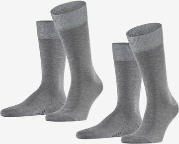 Chaussettes 'Happy' FALKE en gris : devant