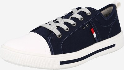 JANA Sneaker in nachtblau / rot / weiß, Produktansicht