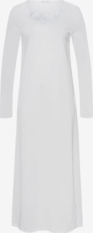 Chemise de nuit ' Anne ' Hanro en blanc : devant