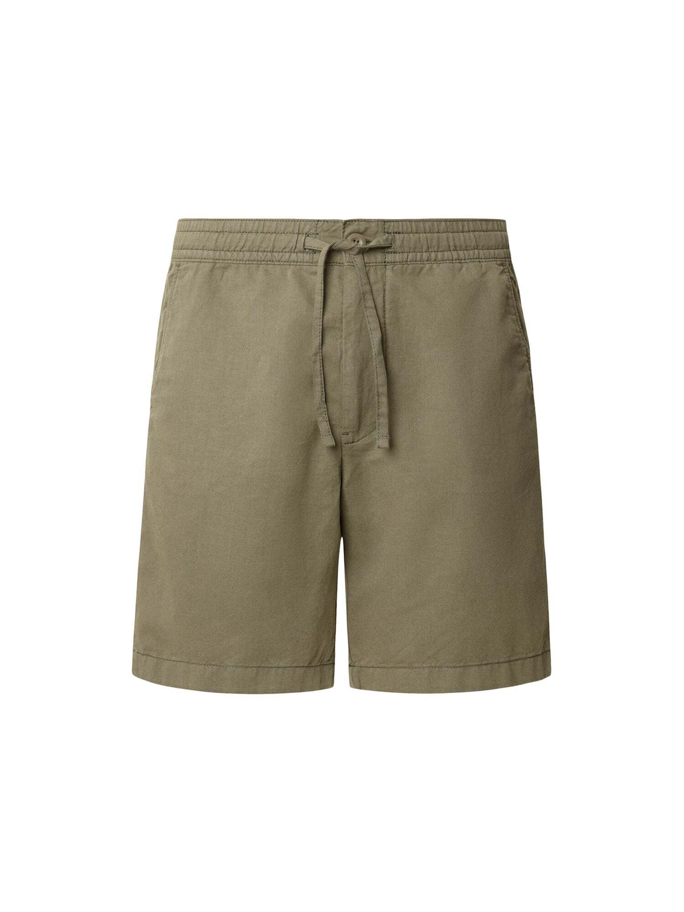 Pepe Jeans Loosefit Broek in Groen: voorkant