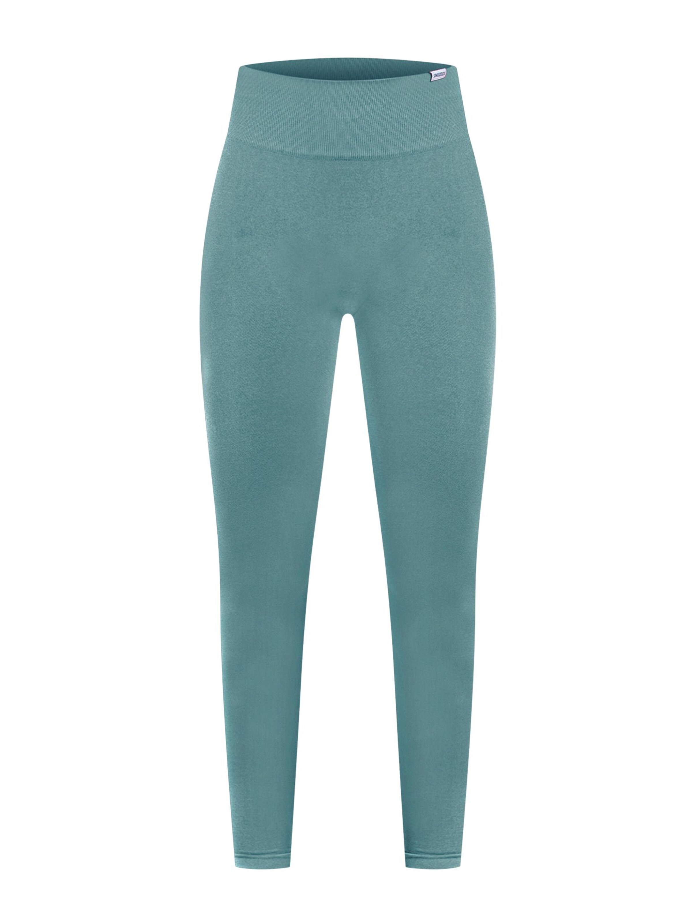 Smilodox Skinny Leggings in Groen: voorkant
