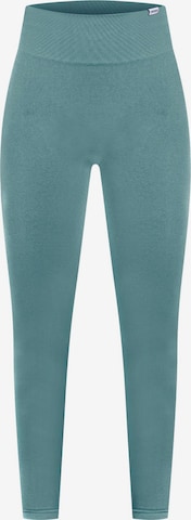 Smilodox Skinny Sportbroek 'Amaze Pro' in Groen: voorkant