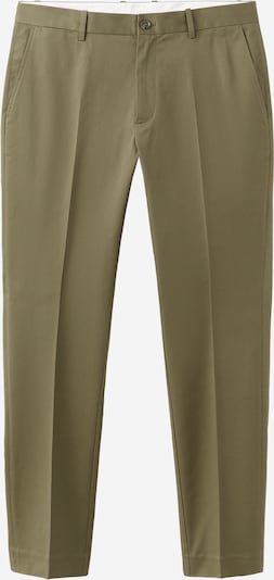 MANGO MAN Suorat housut 'Dublino' värissä oliivi, Tuotenäkymä