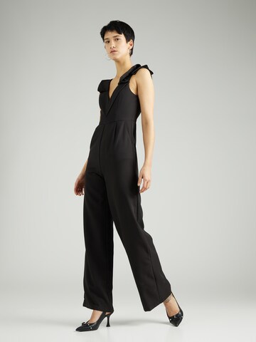 Coast Jumpsuit in Zwart: voorkant