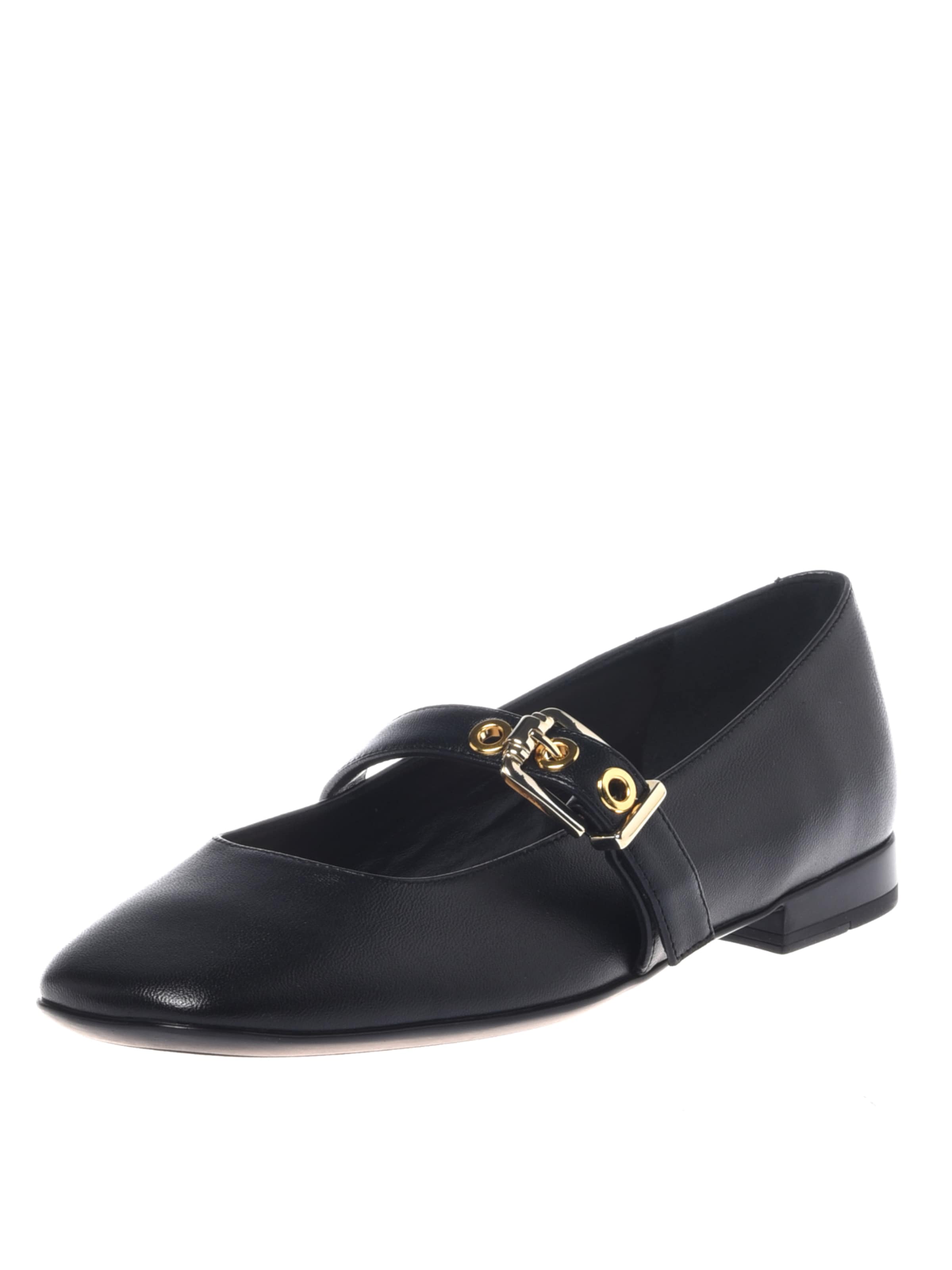 Ballerines BALDININI en noir : devant