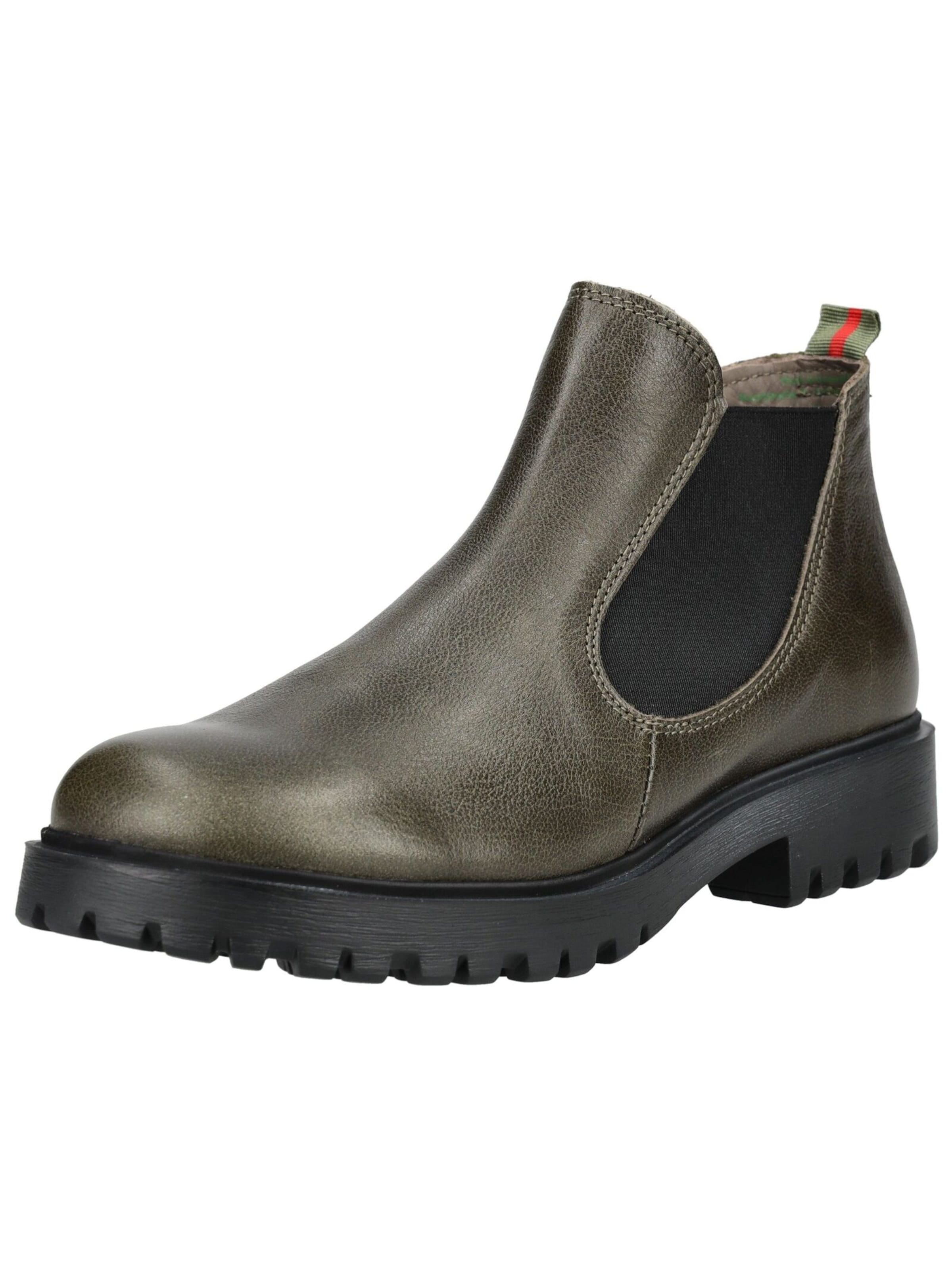 THINK! Chelsea Boots in Grün: Vorderseite