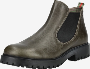 THINK! Chelsea Boots in Grün: Vorderseite