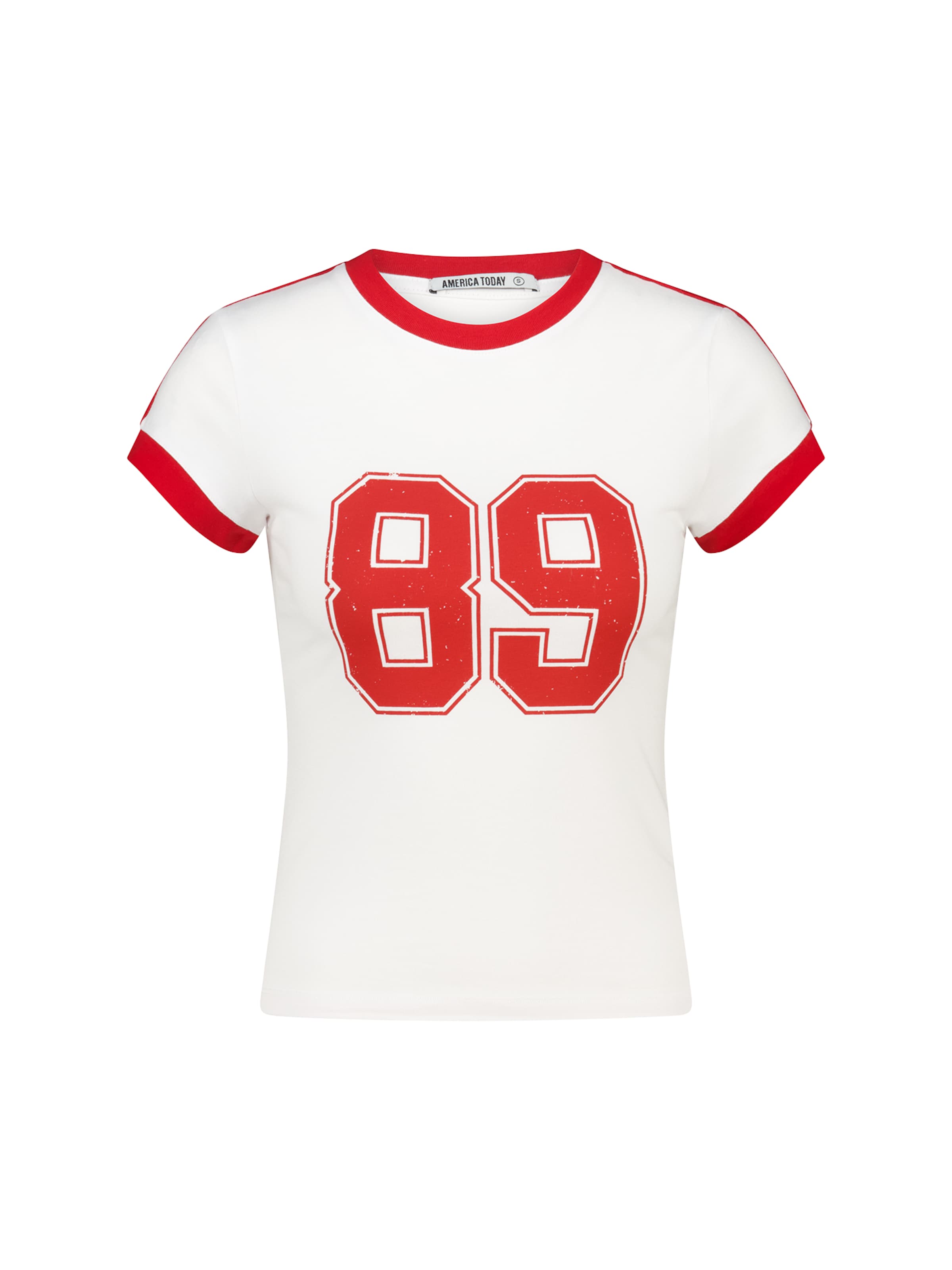 America Today Shirt in White: front