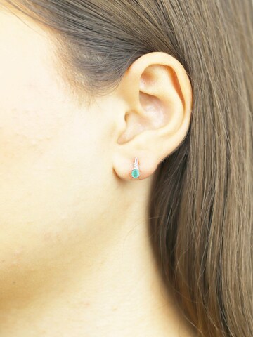 DIAMANT LETERNEL Ohrringe‌‌‌‌‌‌‌‌‌‌ in Grün: Vorderseite