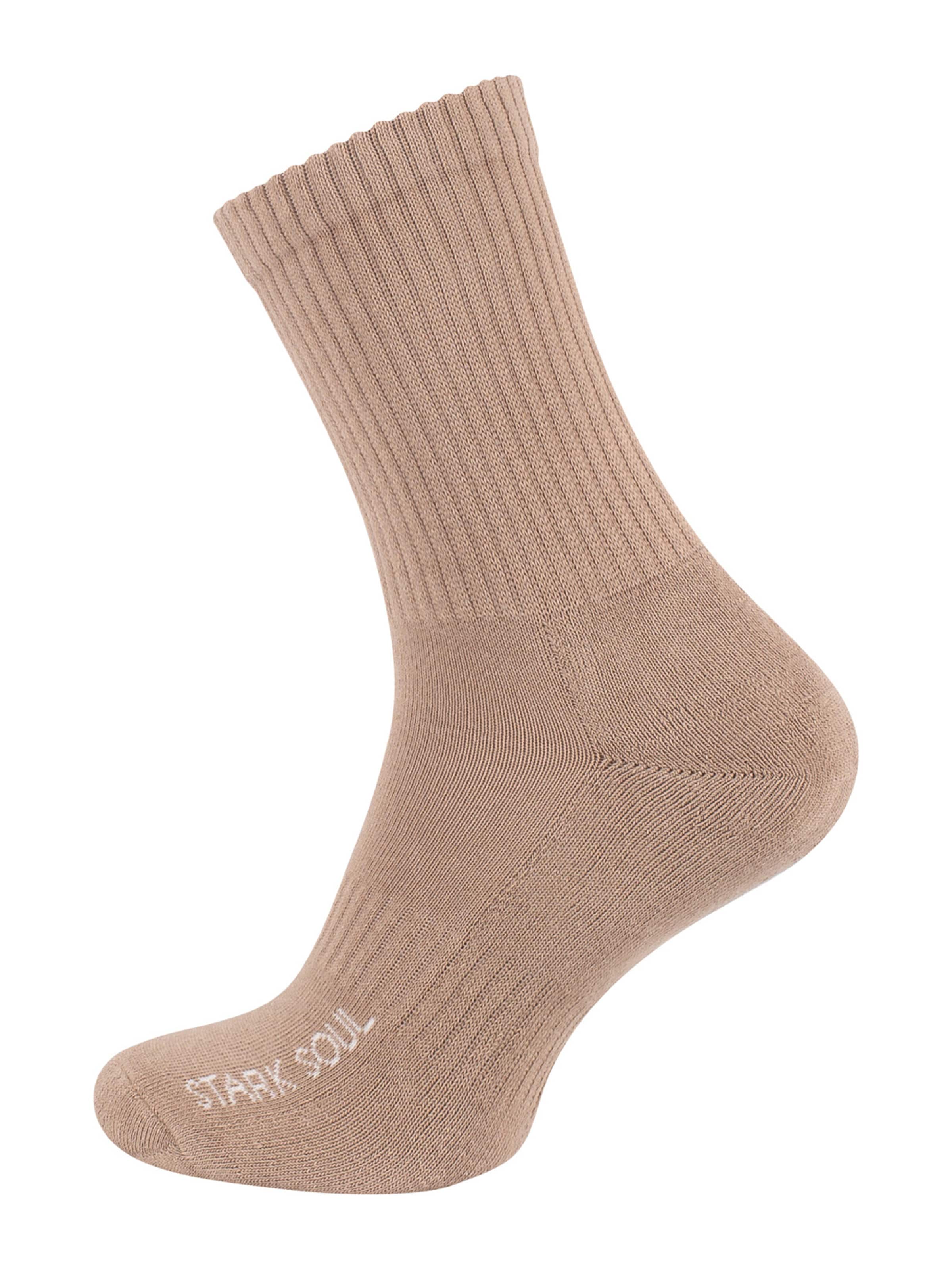 Chaussettes de sport Stark Soul en beige
