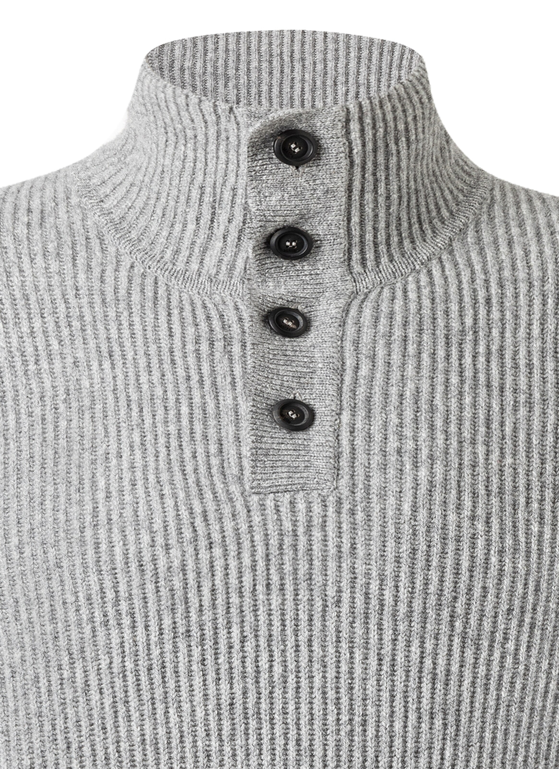 MAERZ Muenchen Strickpullover in Grau