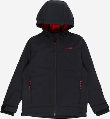 Veste outdoor CMP en noir : devant