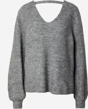 Pull-over 'MARTINE' b.young en gris : devant