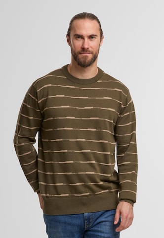 INDICODE JEANS Trui 'Mowri' in Groen